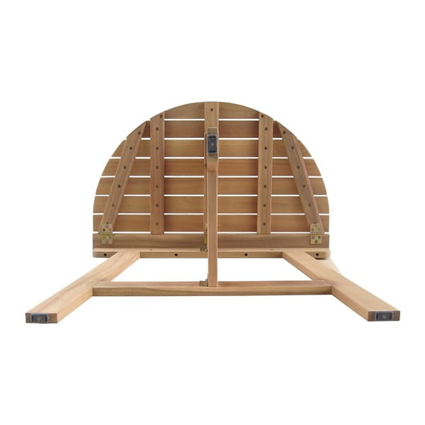 Aia söögilaud massiivsest akaatsiapuidust 45x70 cm Nina - LDK Garden-image-3