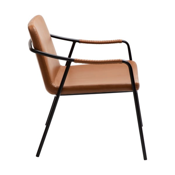 Pruun kunstnahast tugitool Boto - DAN-FORM Denmark-image-3