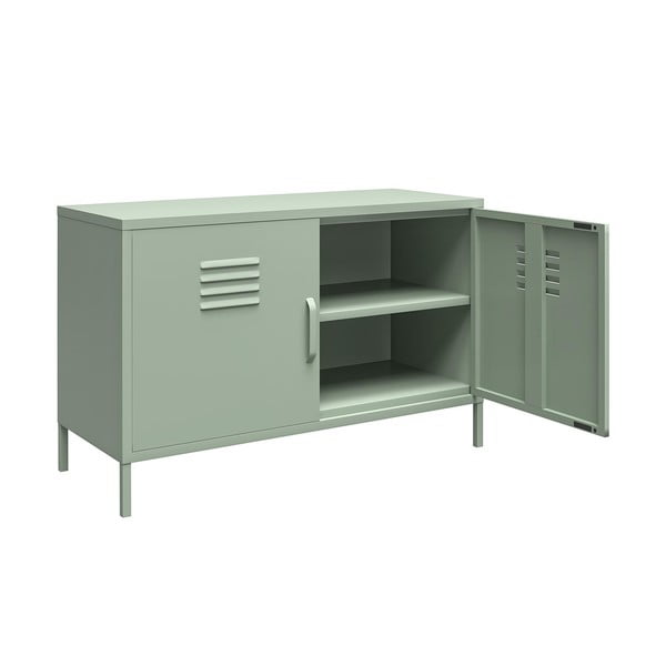 Roheline metallist kapp 100x64x40 cm Mission District - Støraa-image-4