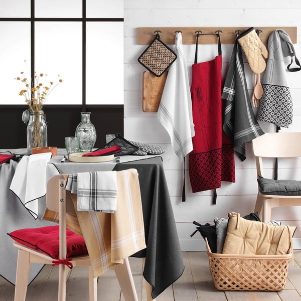 Ümbertöödeldud puuvillane põll Cuisiline - douceur d'intérieur-image-2