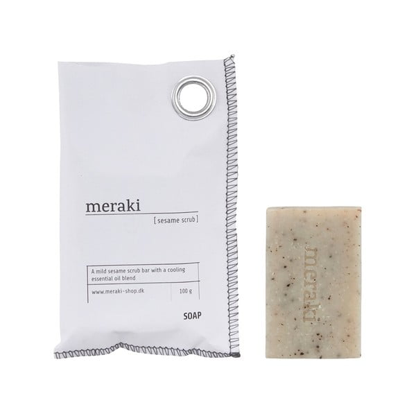 Mýdlo na ruce Meraki Sesame Scrub, 100 gr