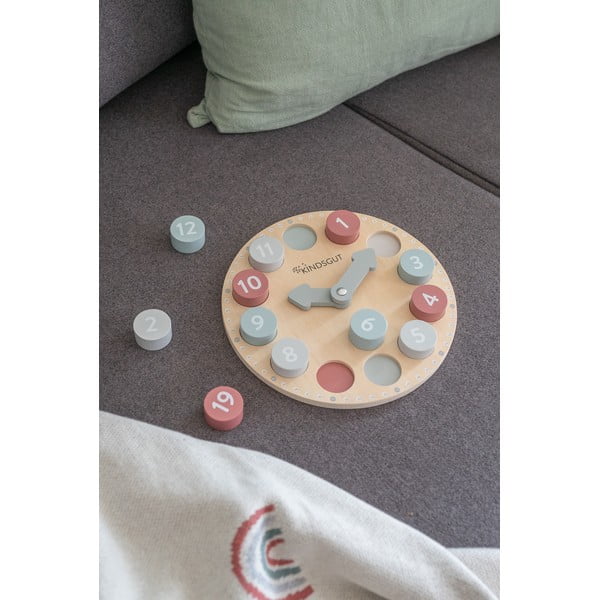 Puidust sisetükkidega pusle Clock - Kindsgut-image-1