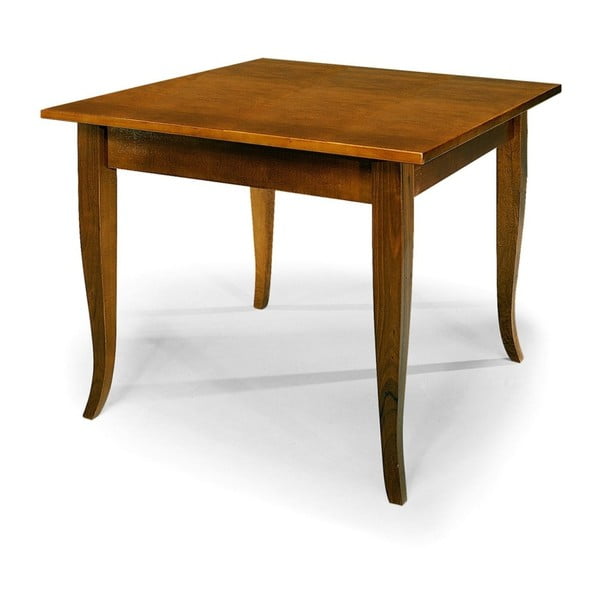 Dřevěný jídelní stůl Castagnetti Classico, 80 x 80 cm