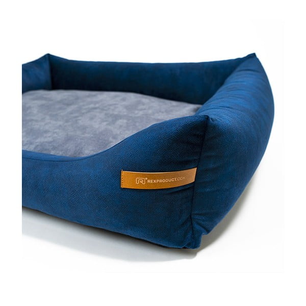 Sinine-tumehall koeravoodi 55x65 cm SoftBED Eco S - Rexproduct-image-2