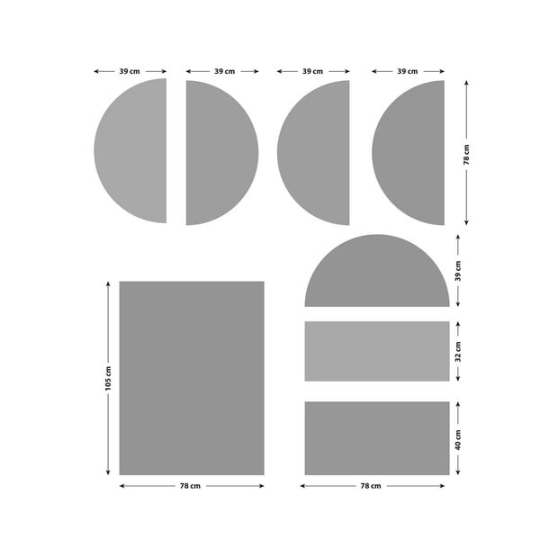 Seinakleebis 120x250 cm Amazonian Arches – Ambiance-image-4