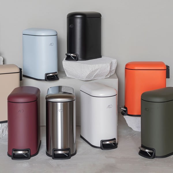 Tumelilla pedaaliga metallist prügikast 5 l Mini Walther - Mette Ditmer Denmark-image-3