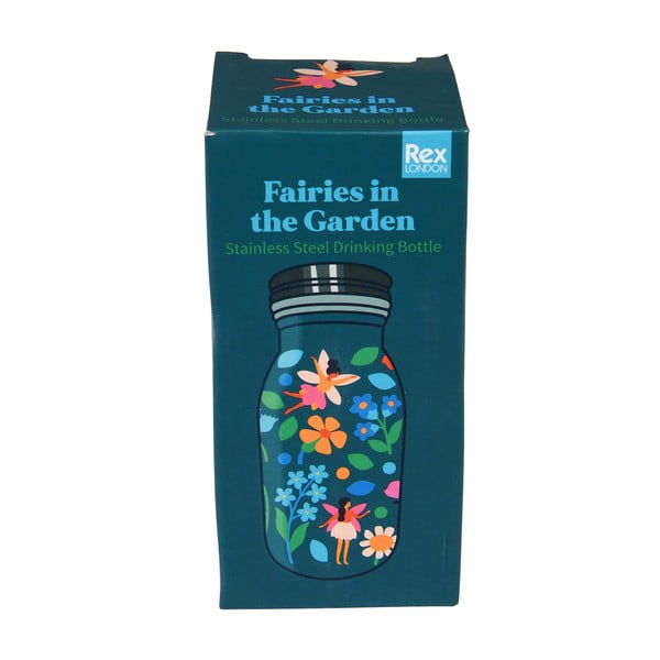 Sinine roostevabast terasest joogipudel 250 ml Fairies in the Garden - Rex London-image-2