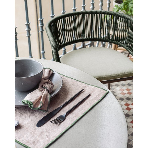 Betoonist söögilaud Itai, ⌀ 90 cm - Kave Home-image-4