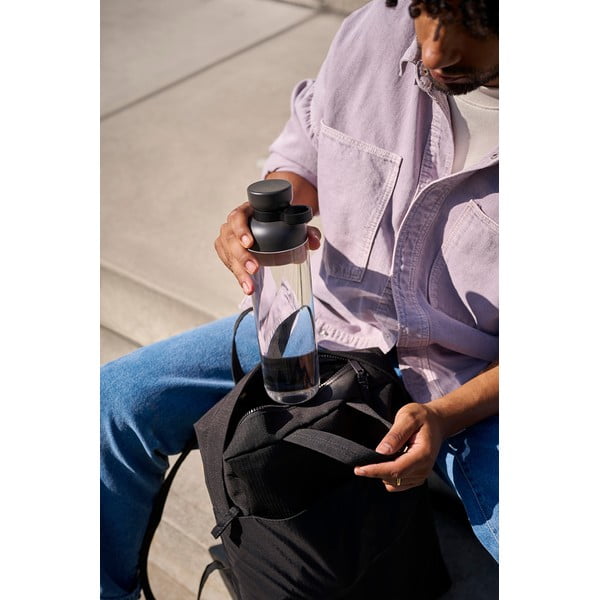 Must tritaanist pudel 900 ml Nordic black - Mepal-image-2