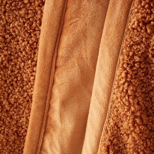 Oranž mikrofliisist tekk 130x170 cm Velvet Boucle - Catherine Lansfield-image-1