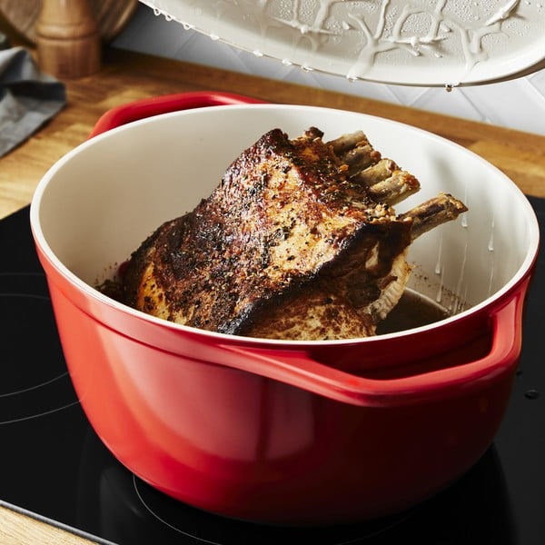 Induktsioonile mõeldud alumiiniumist kaanega pott 5,7 l Air - Tefal-image-1