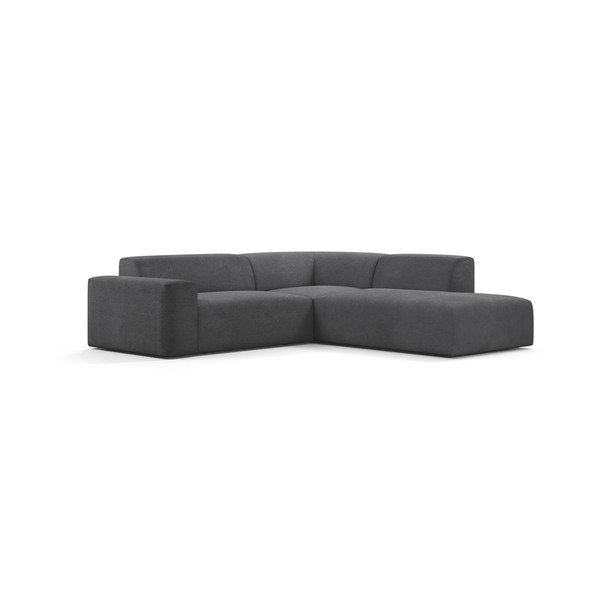 Antratsiitne corduroy nurgadiivan , 260 cm, paremas nurgas Karen - Marie Claire Home-image-2