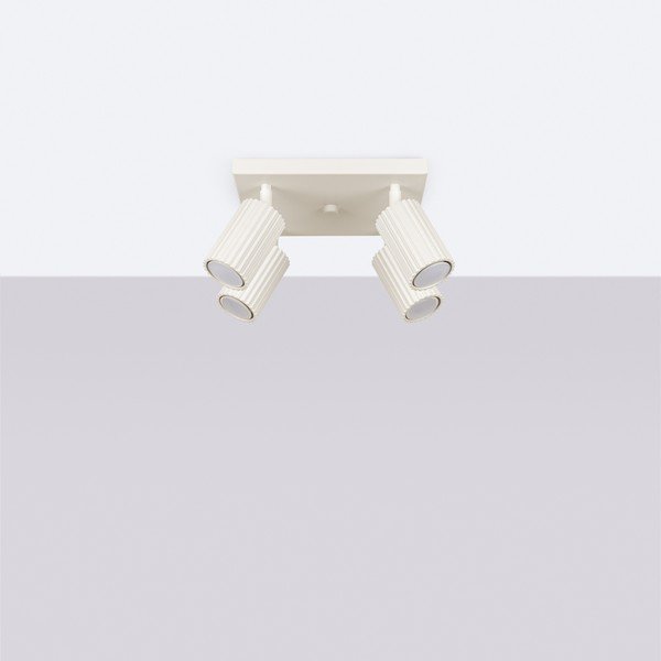 Kreem laevalgusti 25x25 cm Gleam - Sollux-image-4