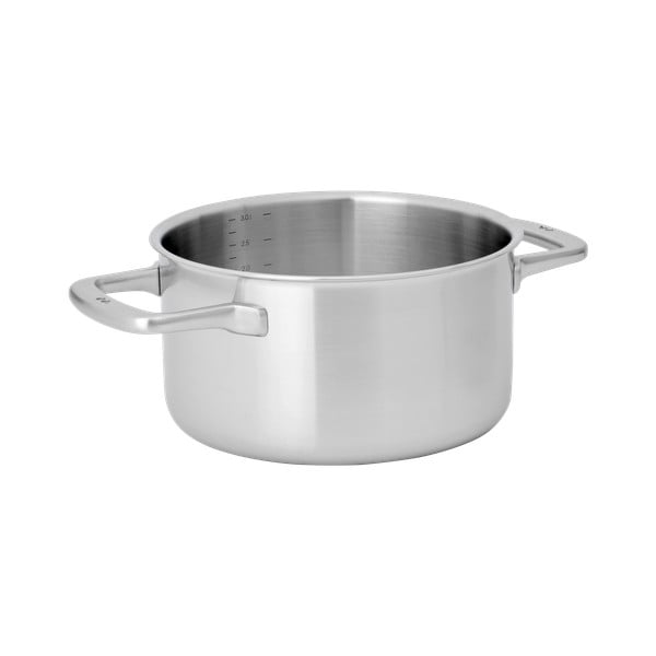 Roostevabast terasest pott induktsioonpliidile koos kaanega 3 l Lucca 3.0 - FABINI-image-2