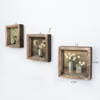 Maalid 3 tk komplektis 15x15 cm - Wallity