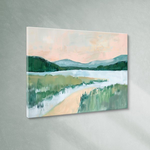 Pilt 70x100 cm Gouache Lake - Styles -image-4