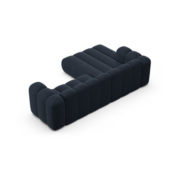 Tumesinine šenillist nurgadiivan (vasak nurk) Lupine - Micadoni-image-3