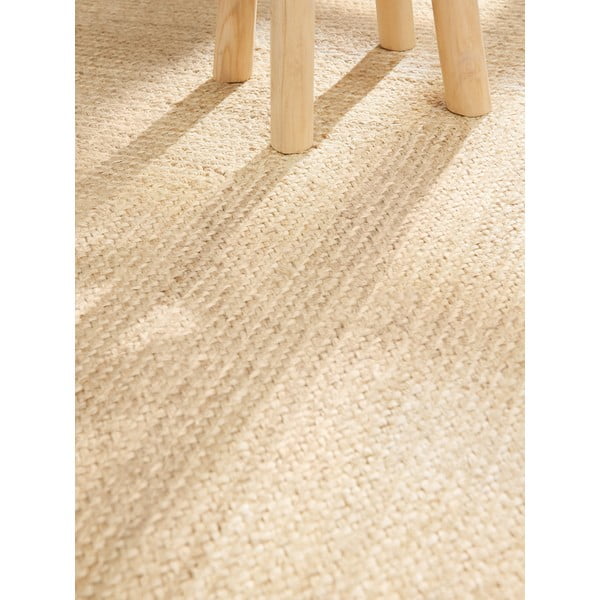 Käsitsi kootud kahepoolne džuudist vaip 60x90 cm Sharmila Natural White - Hanse Home-image-4