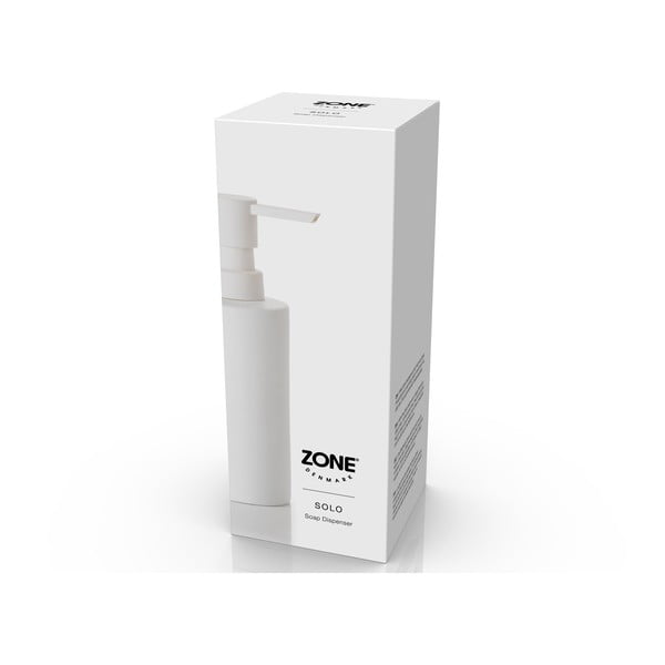 Valge keraamiline seebidosaator 250 ml Solo - Zone-image-1