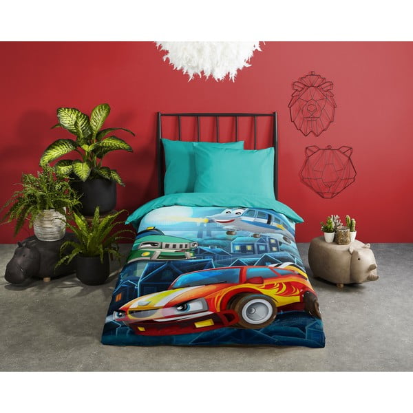 Puuvillane laste voodipesu 140x200 cm - Good Morning-image-1