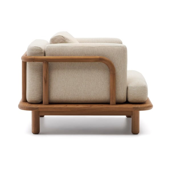 Beež puidust aiatool Turqueta - Kave Home-image-3