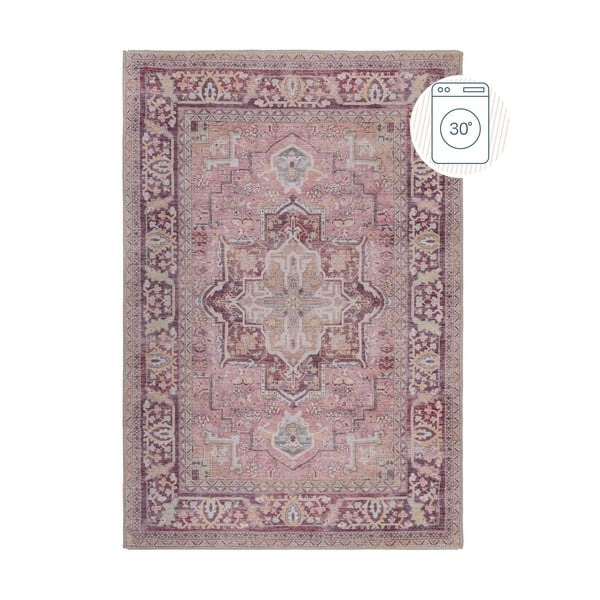 Helepunane pestav vaip taaskasutatud kiududest 200x290 cm Windsor - Flair Rugs