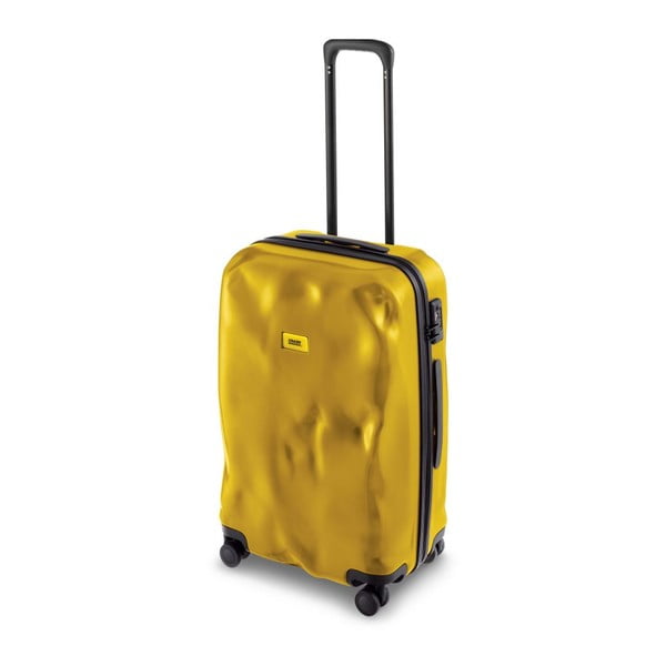 Cestovní kufr Mustard Yellow, 100 l