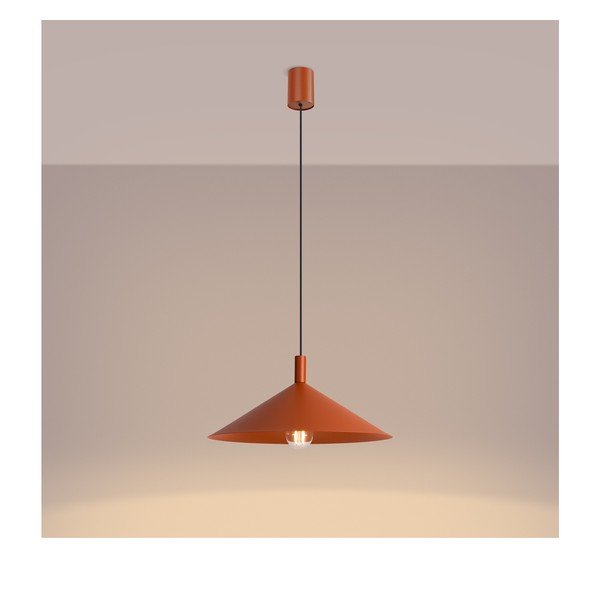 Terasest rippvalgusti telliskivi värvi ø 40 cm Zylo - Sollux-image-4
