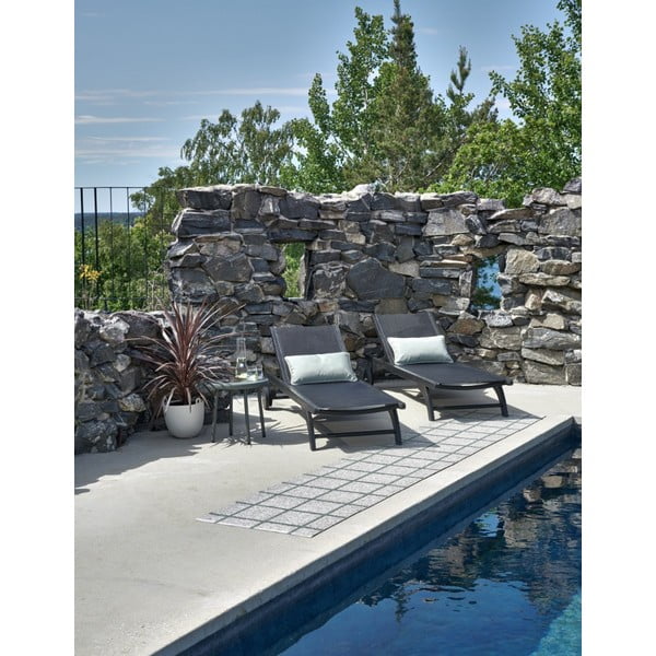 Õuepadi 38x58 cm Sunny Pale Turquoise - Pappelina-image-1