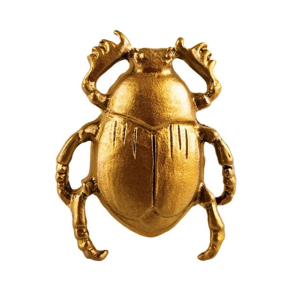 Kuldne tinast sahtli käepide Scarab Beetle - Sass & Belle
