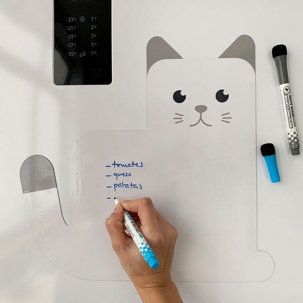 Valge magnetiline tahvel Meow! - Balvi-image-1