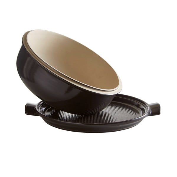 Must ümmargune leivaküpsetusvorm , ⌀ 28,5 cm - Emile Henry-image-1