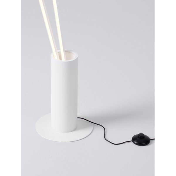 Mattvalge metallist LED-põrandalamp painutatava konstruktsiooniga (kõrgus 181 cm) Kimolia - Nova Luce-image-4