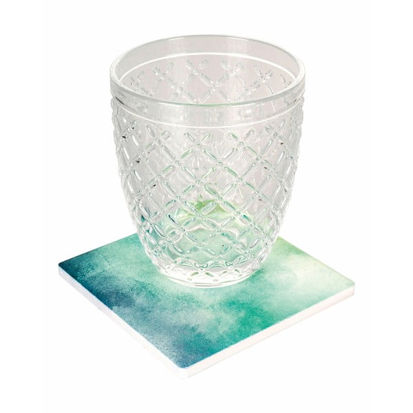 Rohelised-sinised keraamilised allapanijad 4 tk komplektis Ocean - VDE Tivoli 1996-image-1