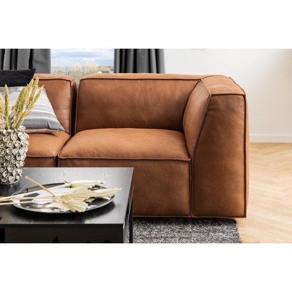 Must saarepuidu spoonist pealispinnaga diivanilaud 80x80 cm Willford - Actona-image-2