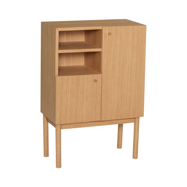 Tammepuust naturaalses värvitoonis kapp 60x90x34 cm Nobby - Hübsch