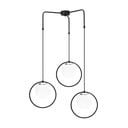 Mustast metallist rippvalgusti Opviq lights Nazarios - Opviq lights