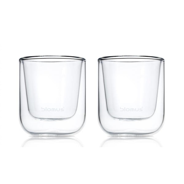 Komplekt 2 topelt espressotassi Nero, 80 ml - Blomus