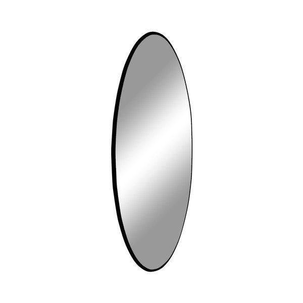 Ümmargune musta raamiga seinapeegel, ø 60 cm Jersey - House Nordic-image-1