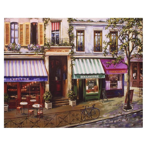 Obraz na plátně Boulangerie, 56x46 cm