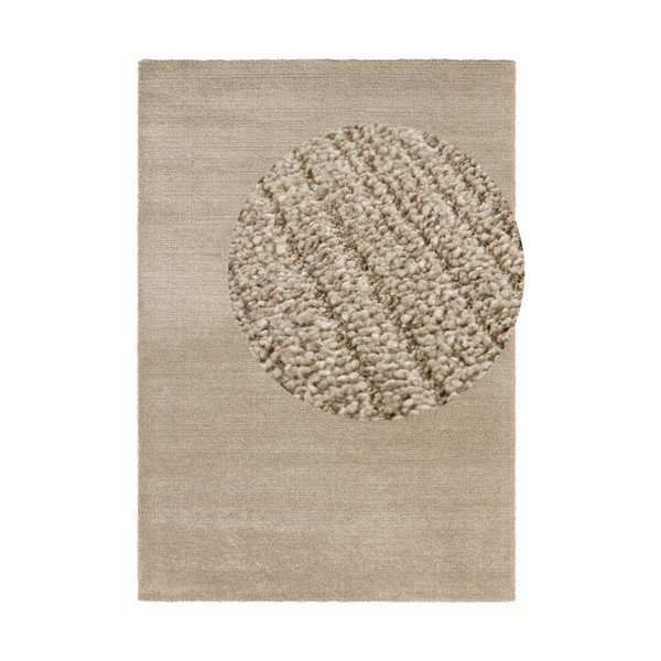 Pruun ja beež vaip Loos, 200 x 290 cm Glow - Elle Decoration