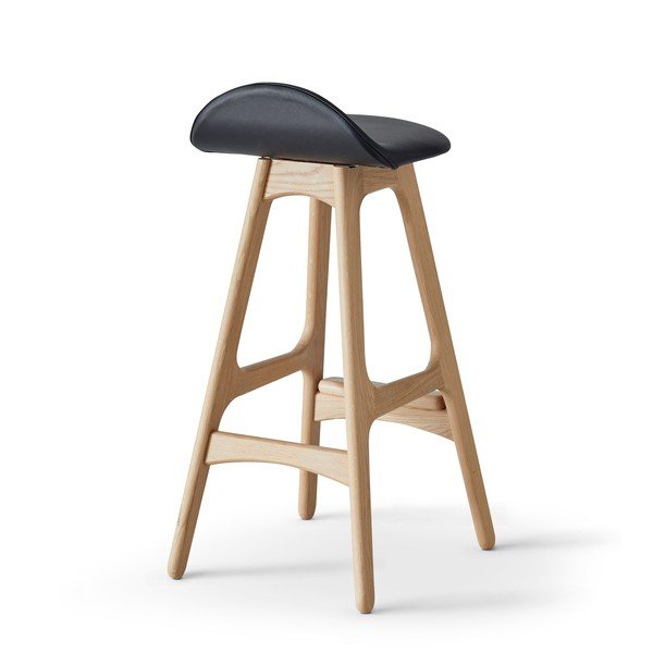 nahast pöörlev baaritooli 79 cm Buck - Hammel Furniture-image-2