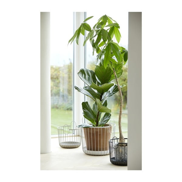 Traadiga metallist korv ø 38x18 cm Inu - Zone-image-3