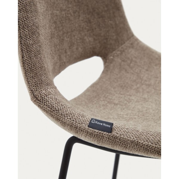 Helepruun baaritool (istme kõrgus 76 cm) Zahara - Kave Home-image-3