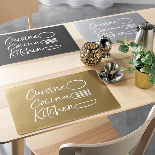 Plastikust lauamatt 28,5x43,5 cm Cuisina - douceur d'intérieur-image-2
