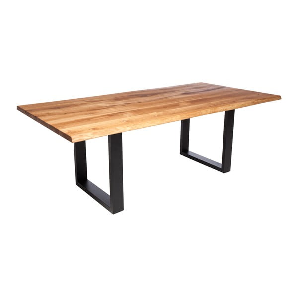 Stůl z dubového dřeva Fornestas Fargo Alinas, délka 200 cm