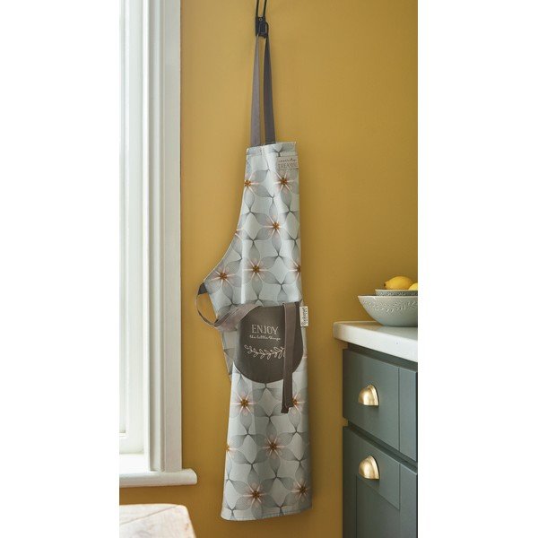 Sinine puuvillane esiliin Purity - Cooksmart ®-image-1