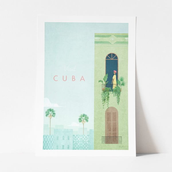 Plakat , 30 x 40 cm Cuba - Travelposter