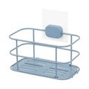 Helesinine isekandev metallist vannitoa riiul Grena - Compactor
