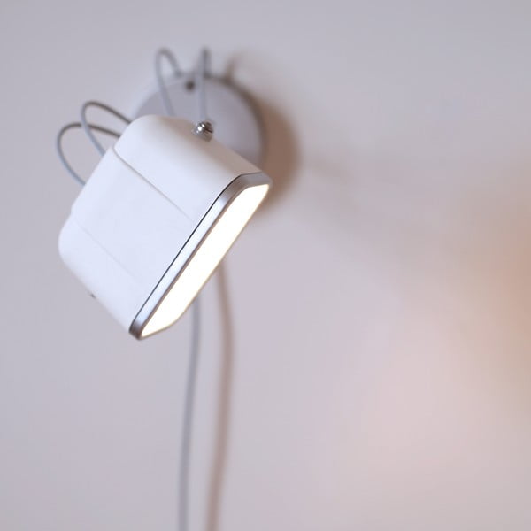 Nástěnná lampa SwabDesign Mob, bílá-image-4